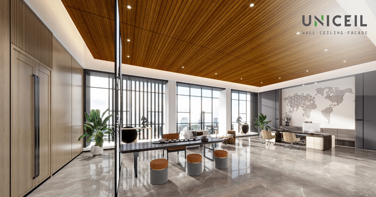 Prominance uPVC Soffit Ceiling, Canopy & Facade Systems | Uniceil